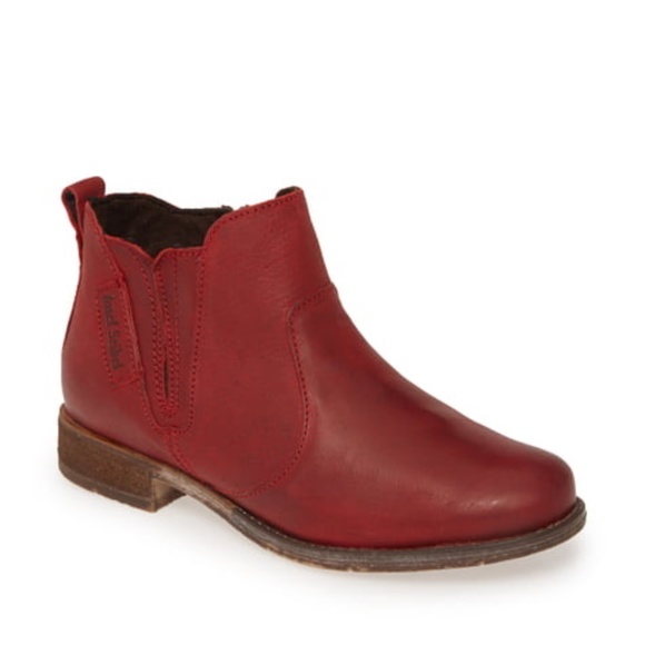 josef seibel red boots